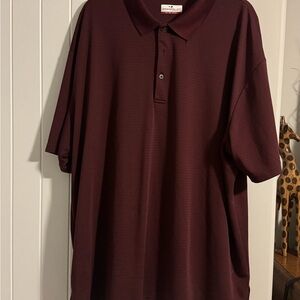 Grand Slam Deep Burgundy Polo Shirt